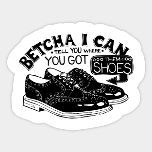 New Orleans Shoe Scam Sticker